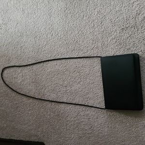 Formal black clutch/cross body